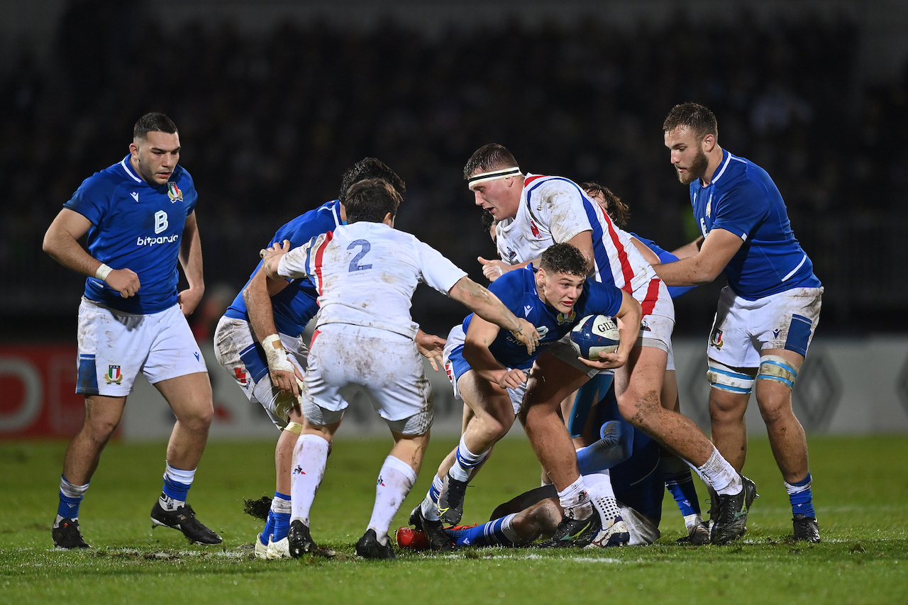 Sei Nazioni U20: l’Italia nettamente superata dalla Francia. 41 – 15 il finale