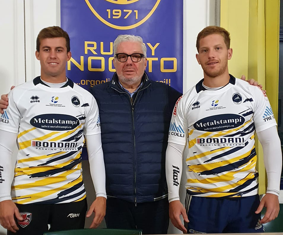 Dogliani e Albertengo firmano con il RUgby Noceto