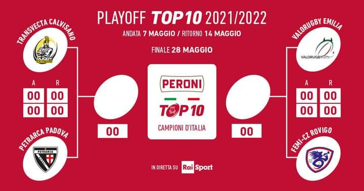 Peroni TOP10 2021/22, ufficializzata la programmazione della fase play-off
