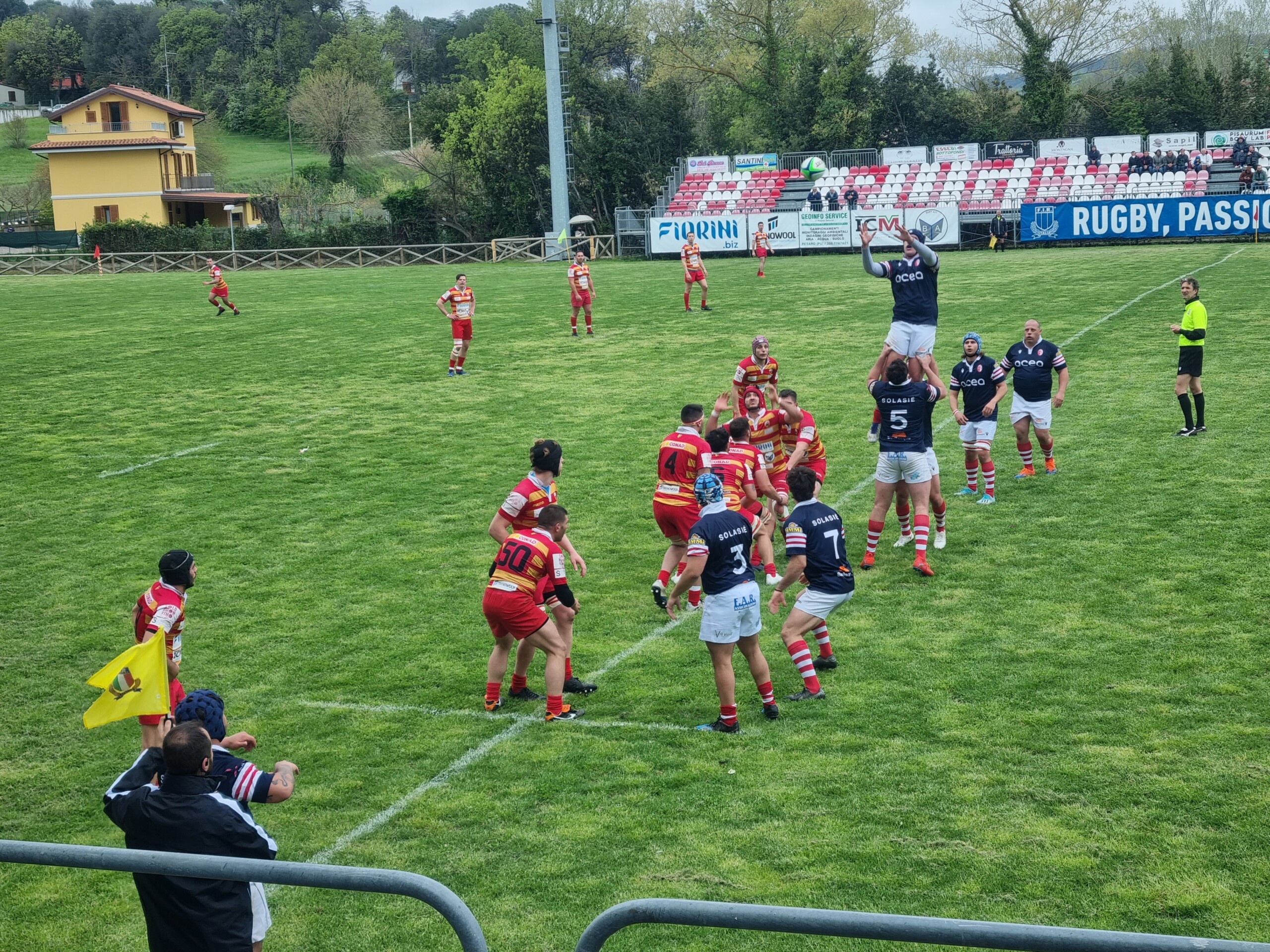 Partita bagnata, partita vincente per la Fiorini Pesaro