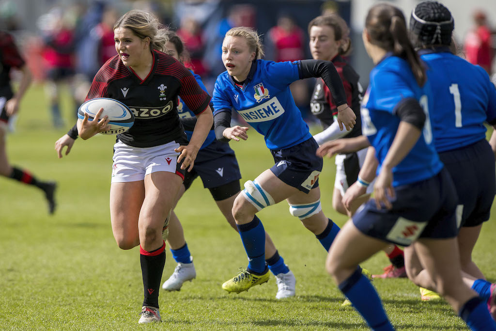 Una sconfitta ed un pareggio per l’Italia Femminile U18 all’esordio nel Women’s Rugby Festival