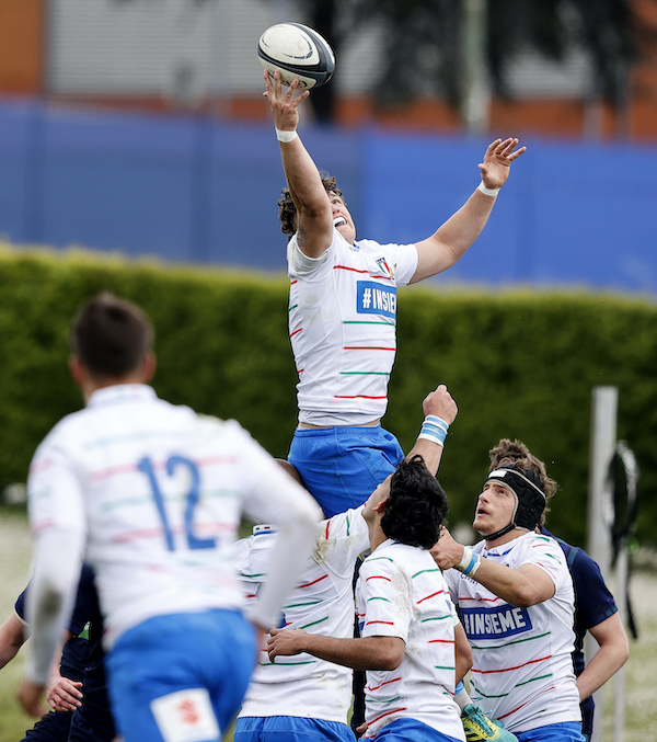Italia U18 maschile: il XV che domani affronta la Francia
