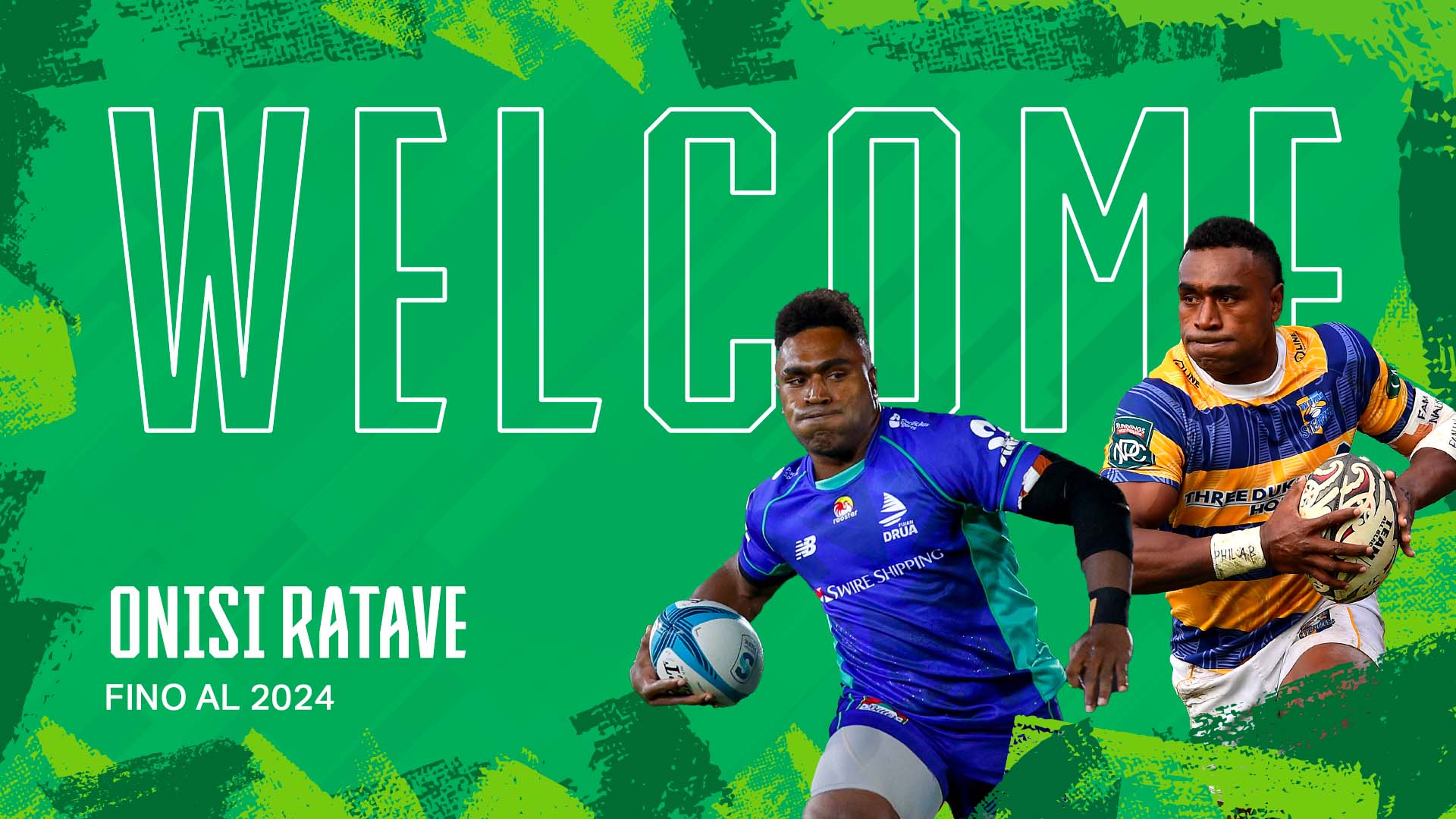 Dalle Fiji arriva al Benetton Rugby l’ala Onisi Ratave