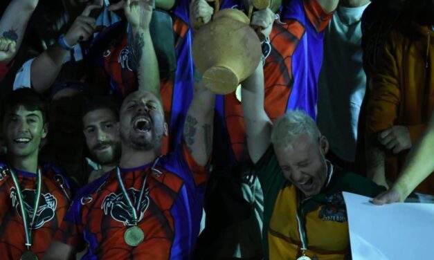 I Crazy Crabs vincono la Magna Grecia Beach Rugby Cup