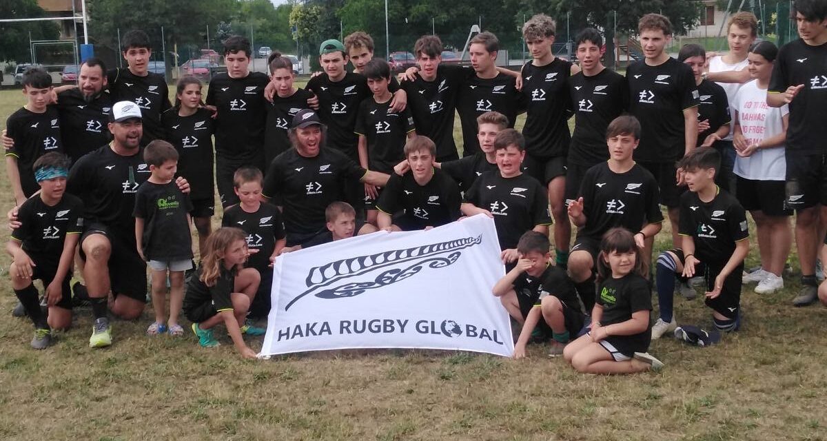 La Nuova Zelanda del rugby conquista Bagnaria Arsa
