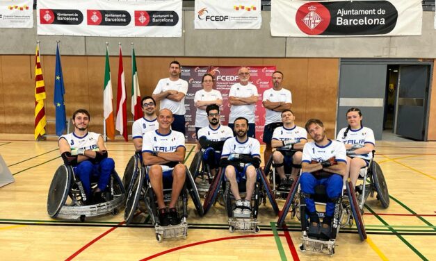 L’Italia del rugby in carrozzina terza al quadrangolare di Barcellona