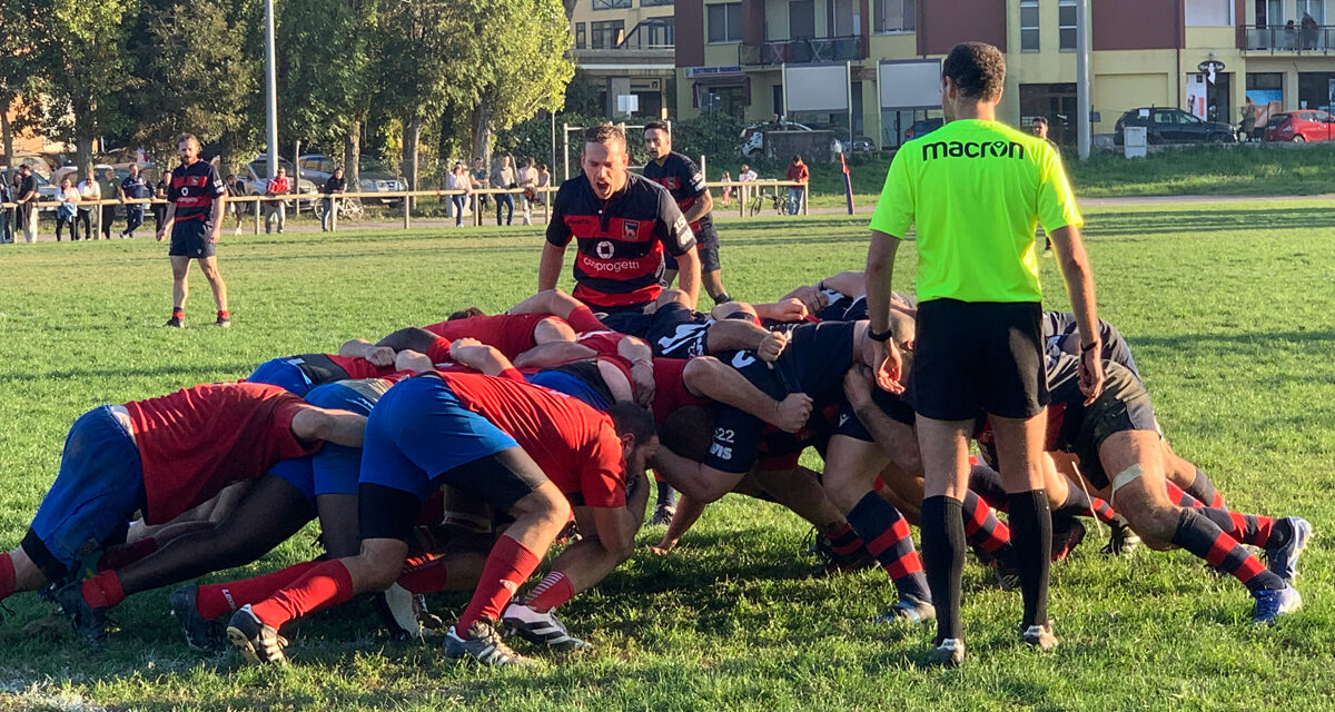 Il Rugby Gubbio batte anche i Mascalzoni del Canale: 34-13 al Coppiolo
