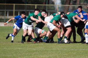 L’Italia U18 cede nettamente ai pari età dell’Irlanda: 10 – 43 il finale