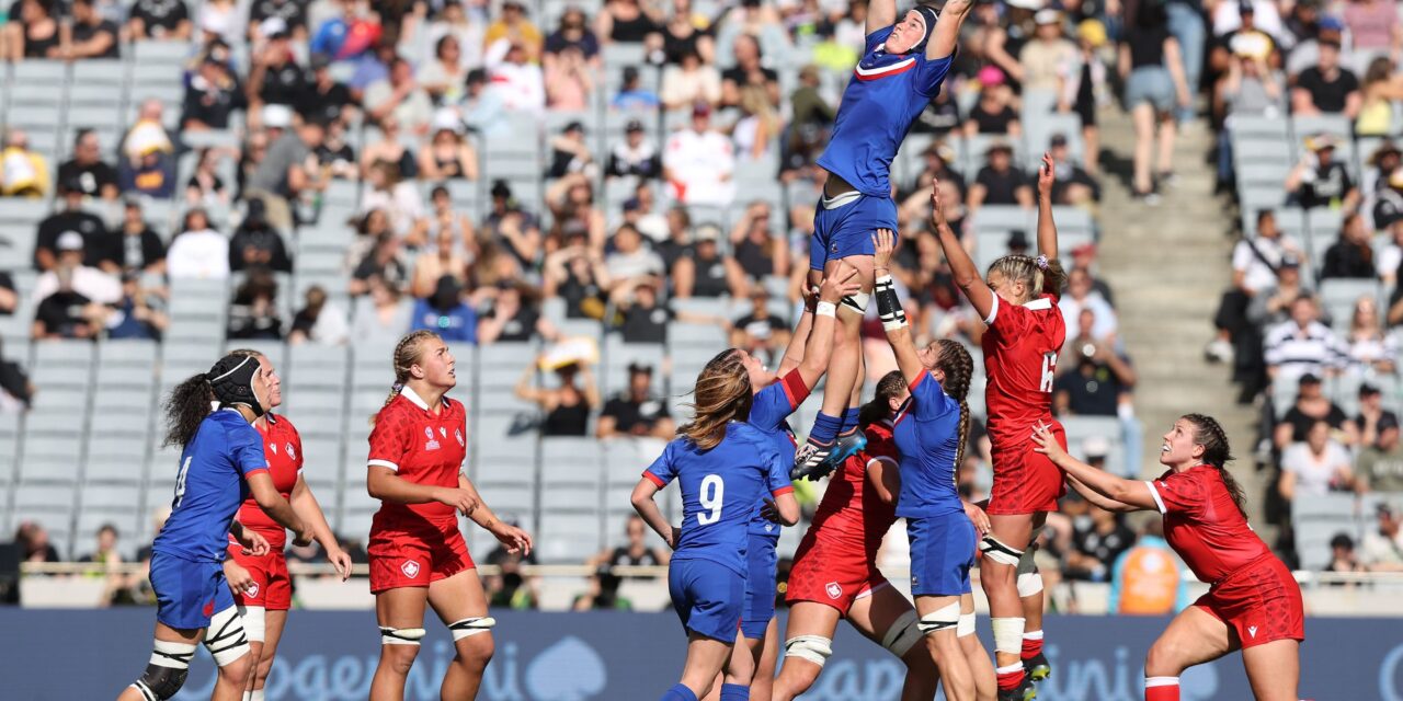 La Francia Femminile conquista la terza posizione Mondiale. Canada superato 0 – 36