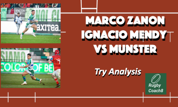 Benetton vs Munster : Analisi delle mete da Lineout