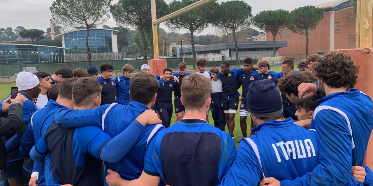 Italia U20: ecco il XV per la sfida alla Francia