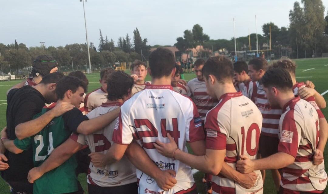 L’under 19 dei Lions Amaranto prima squadra livornese impegnata nel 2023