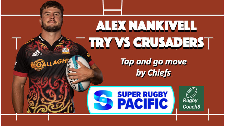 Super Rugby Pacific : la meta di Nankivell contro i Crusaders