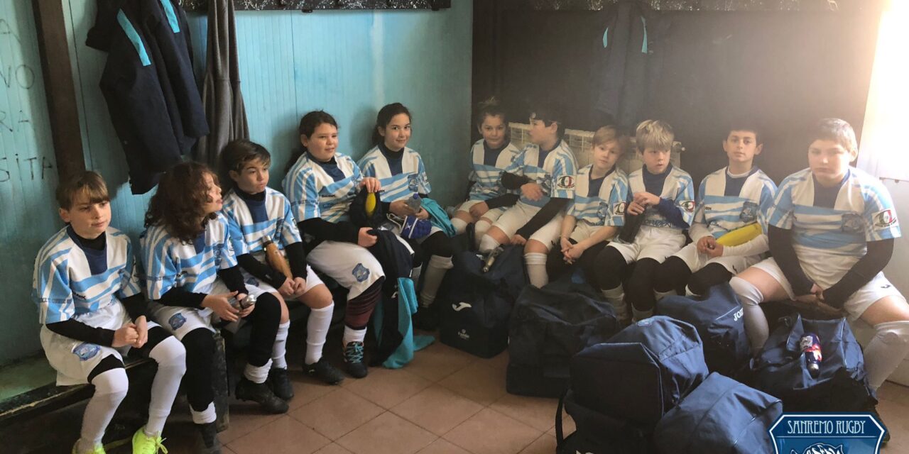 Leoncini biancazzurri del Sanremo Rugby protagonisti al ‘Pino Valle’ di Imperia