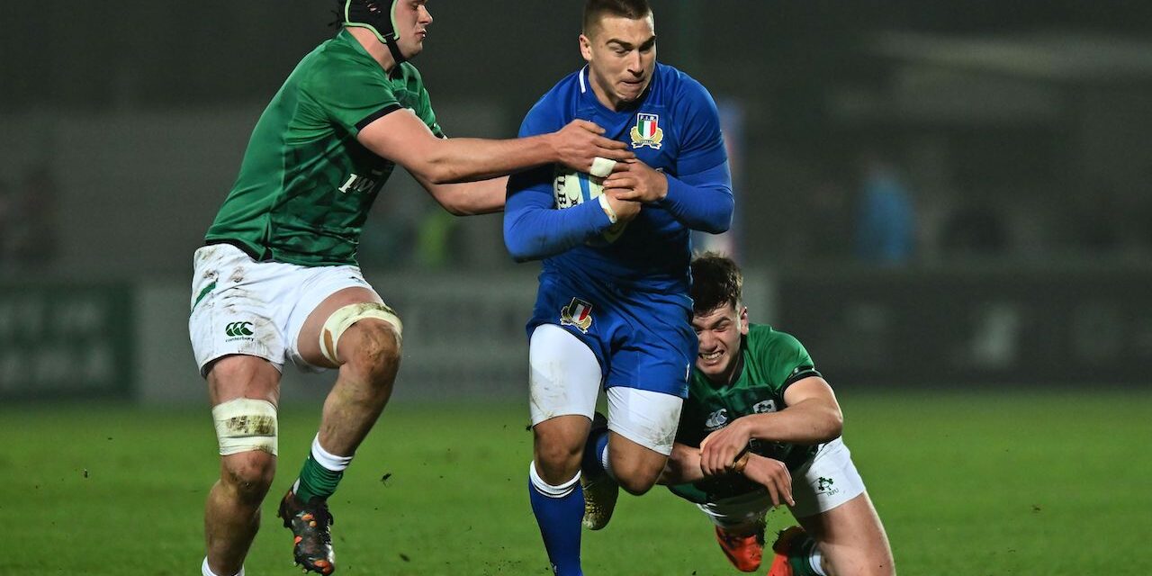 Troppa Irlanda per l’Italia U20: a Treviso finisce 27 – 44