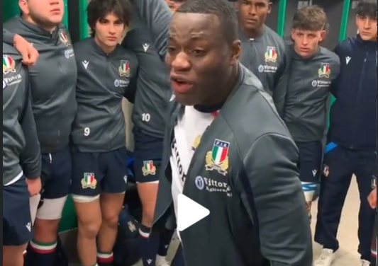 Il discorso di David Odiase prima di Italia – Francia Under 20