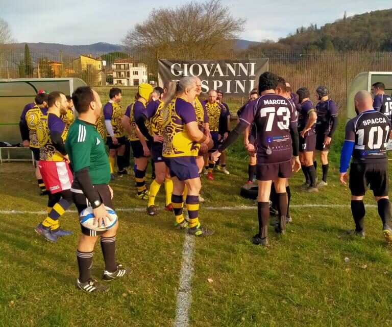 Bel successo ad Arezzo dei Pirati Livorno nel campionato Old