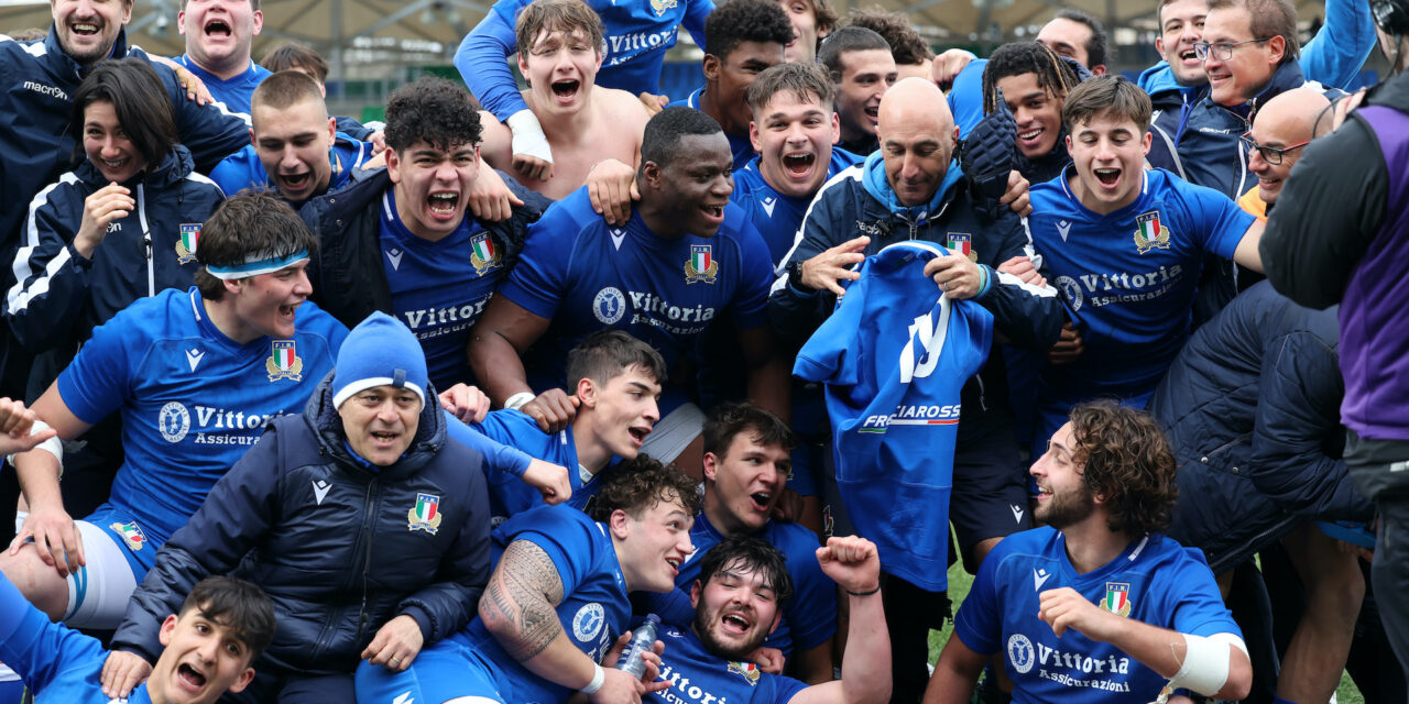 Troppa Italia U20 per la Scozia: a Glasgow finisce 17 – 40 per gli Azzurri