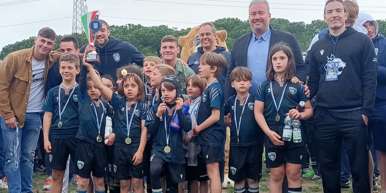 RC Pasian di Prato: il minirugby sale in cattedra, U9 e U11 vincono il Torneo di Mogliano