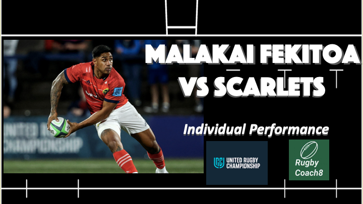 Occhio al campo : Malakai Fekitoa vs Scarlets