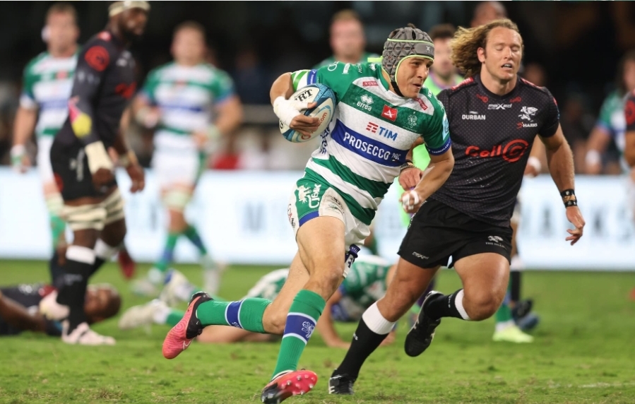 La Benetton tiene testa agli Sharks che si impongono 43-33