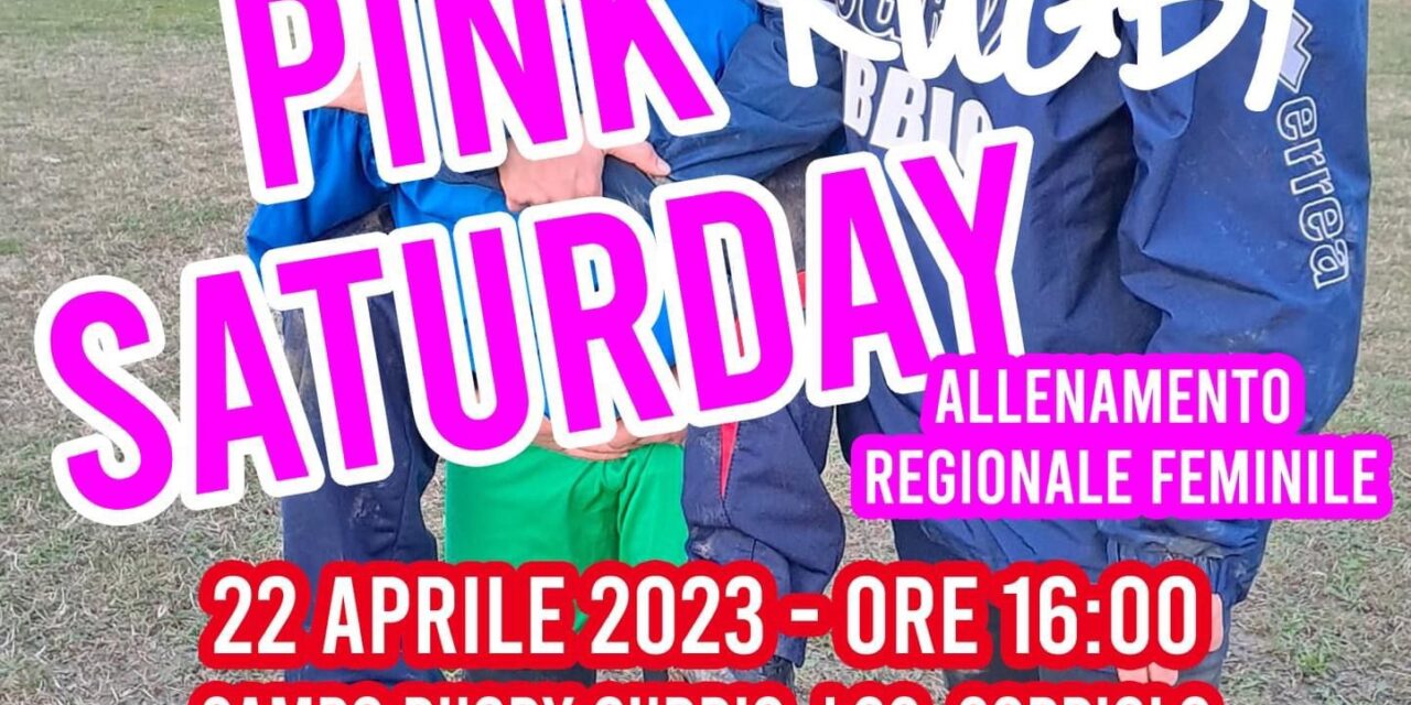 Fir Umbria, sabato 22 aprile a Gubbio il Pink Saturday