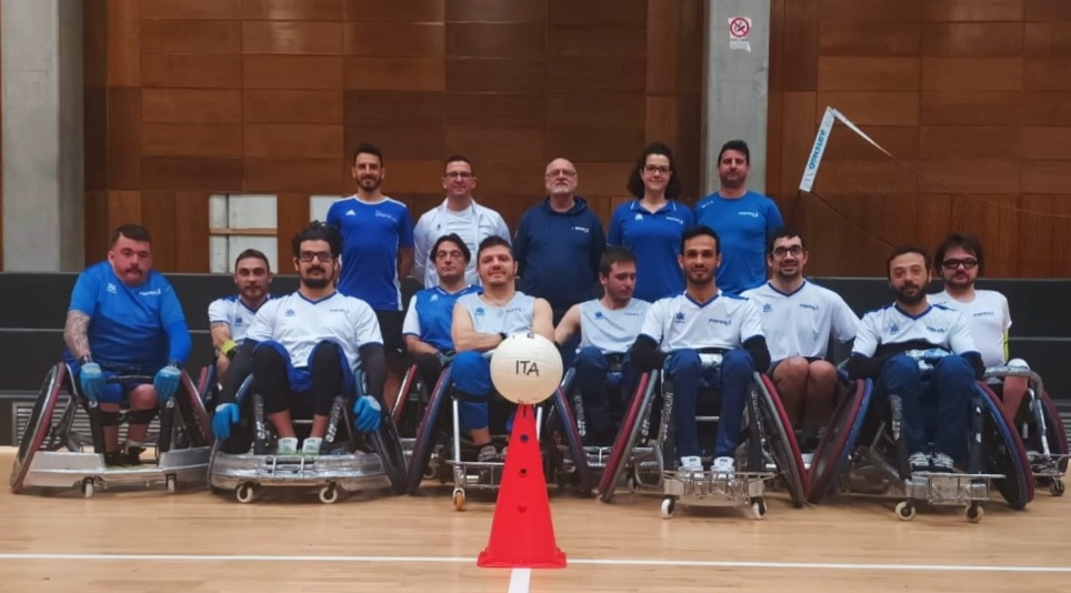 Rugby in carrozina: l’Italia in raduno a Piancavallo (PN)