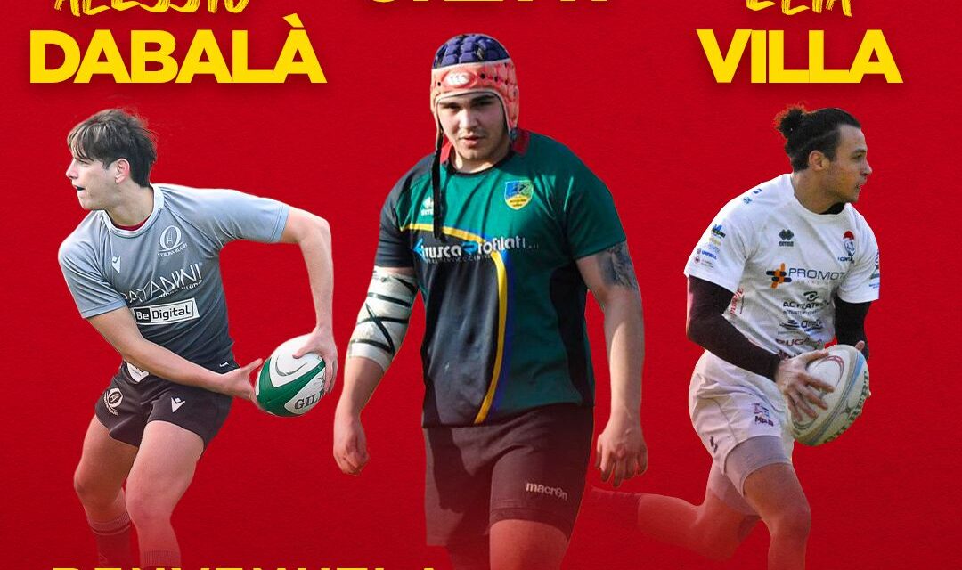 Tre giovani promesse per la Fiorini Pesaro Rugby