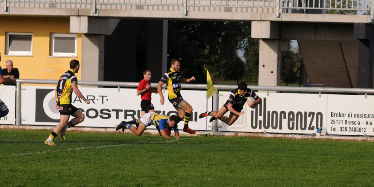 Il Calvisano batte 31-23 il Rugby Parma nell’esordio casalingo