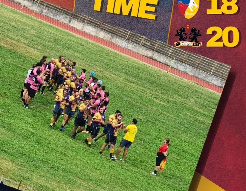 L’Arechi perde di misura a Messina: 18 – 20 il finale