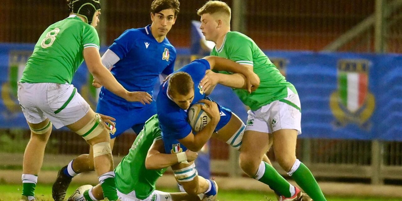 A Rieti l’Italia U18 supera in test-match i pari età dell’Irlanda 31-27