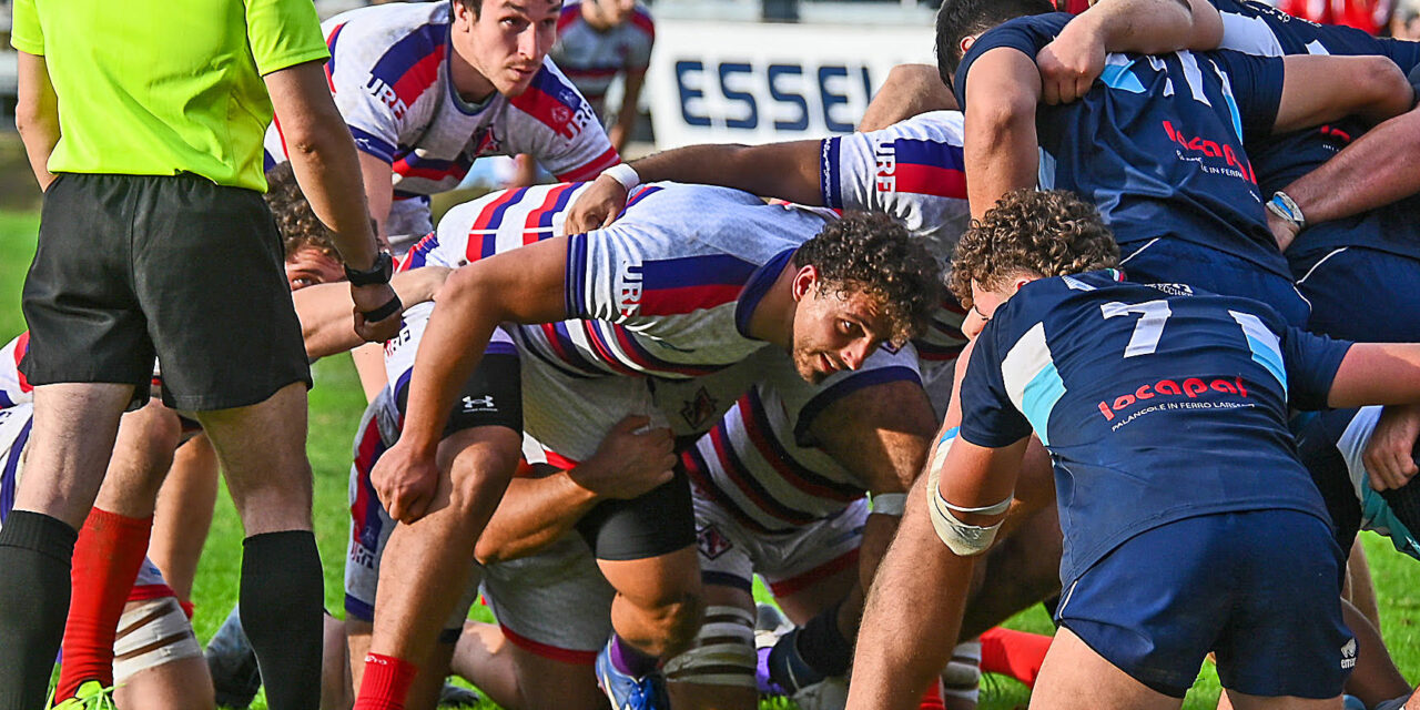 UNIONE RUGBY FIRENZE – Sconfitta con la Lazio 1927, ma a testa alta. Finisce 5 a 38