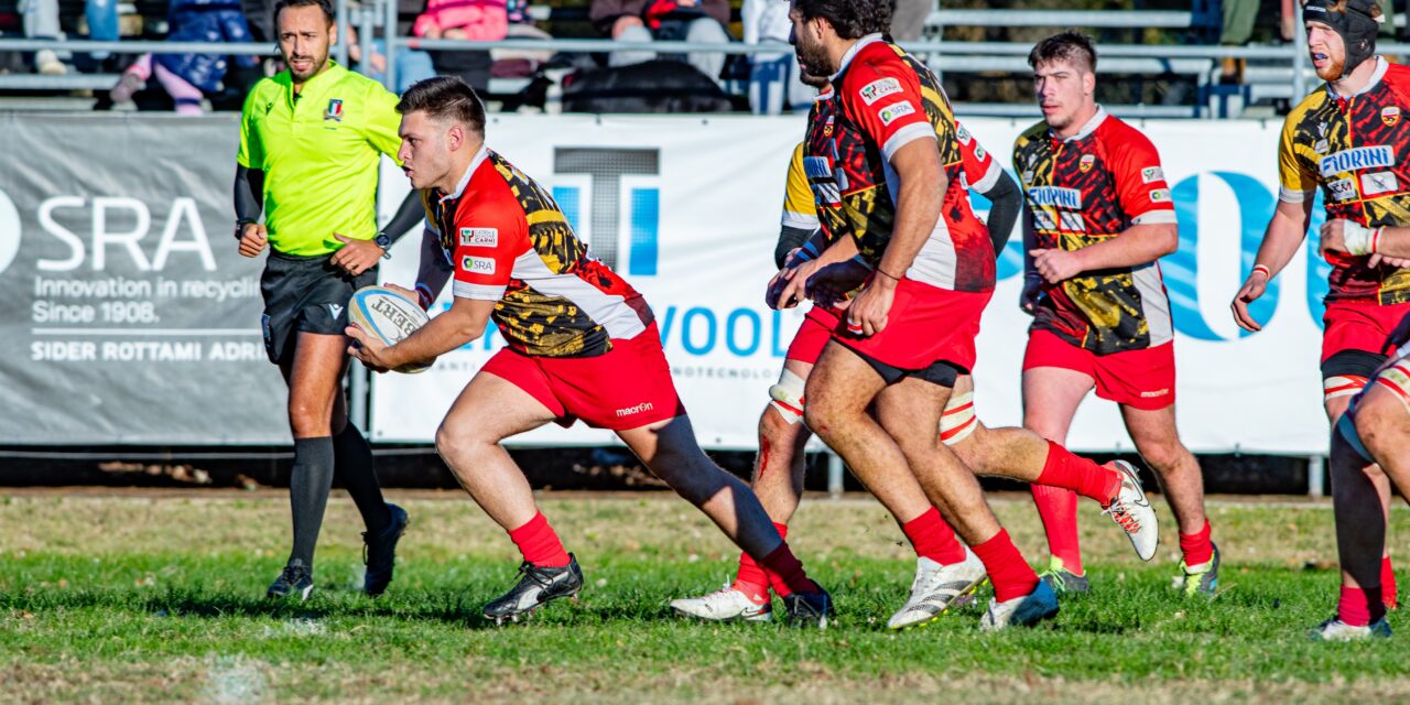 A Badia arriva la prima vittoria in trasferta per la Fiorini Pesaro Rugby