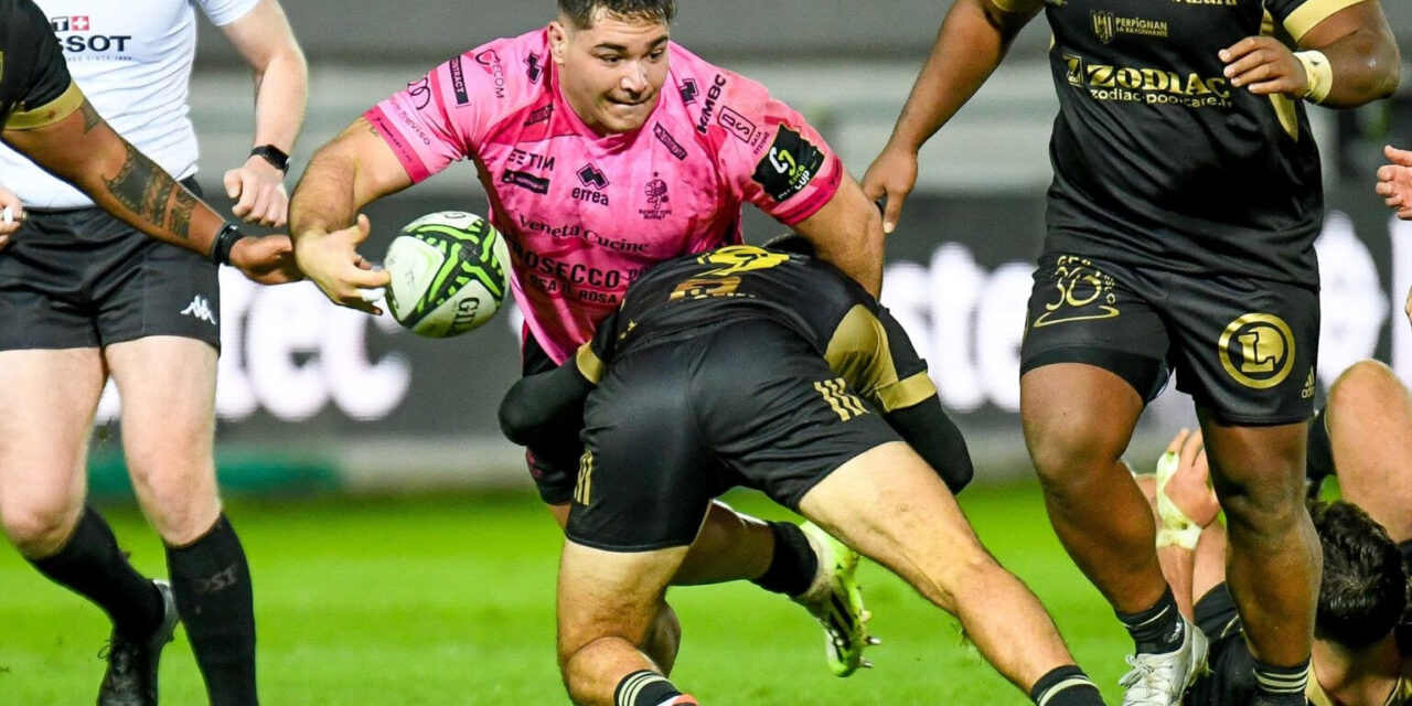 La Benetton vince con il punto di bonus per 29-7 contro Perpignan