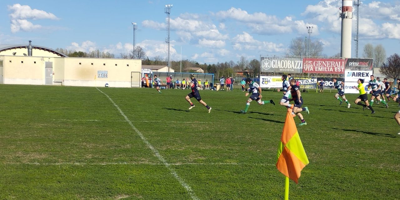 Rugby Gubbio: i Lupi mordono ma non basta, a Modena finisce 29-14 per i padroni di casa