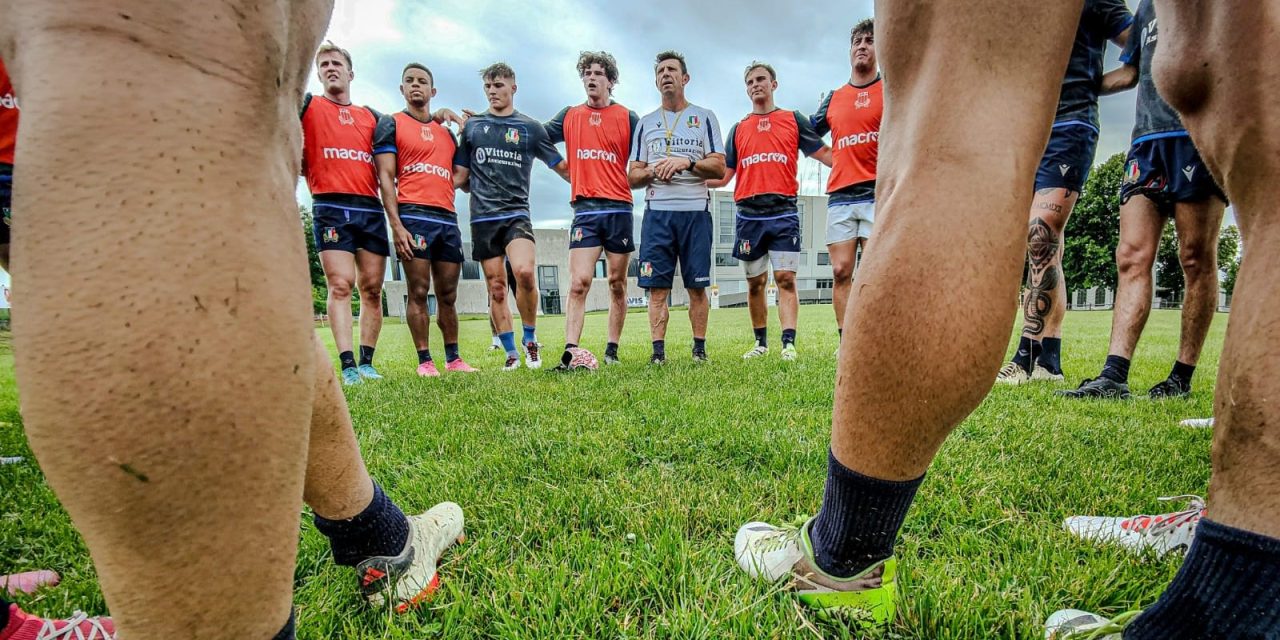 L’Italseven maschile per le Rugby Europe Sevens Championship Series di Makarska (Croazia)