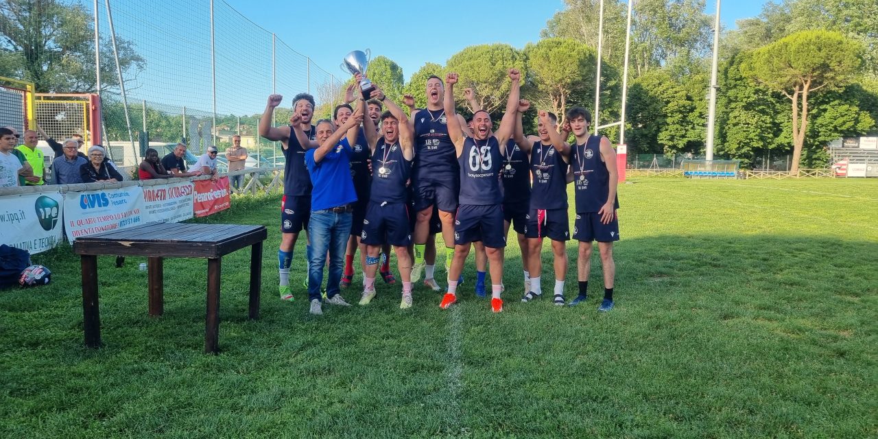 Al Teknowool Rugby Park i pesaresi “Tres Amigos” si confermano Campioni d’Italia di Touch Rugby