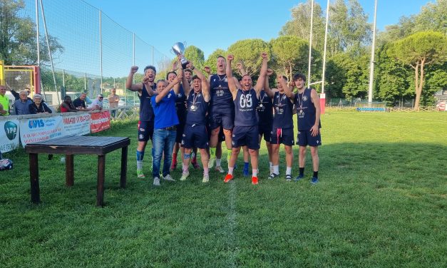 Al Teknowool Rugby Park i pesaresi “Tres Amigos” si confermano Campioni d’Italia di Touch Rugby