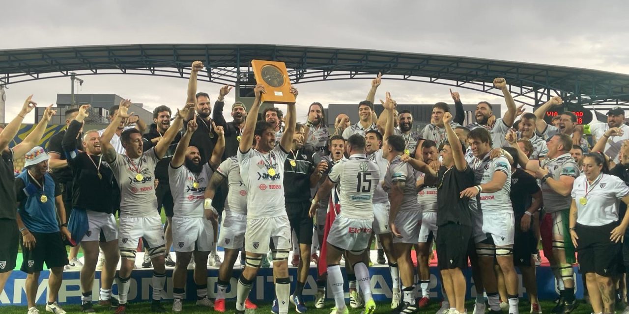 Il Petrarca Padova è Campione d’Italia, Scudetto n.15 dopo il 28 a 10 nella Finale di Parma contro un combattivo Viadana