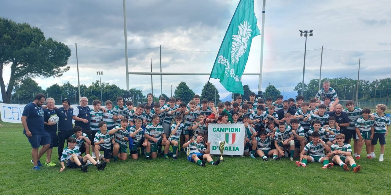 La Benetton Rugby conquista il Trofeo Mario Lodigiani U16