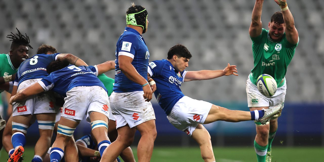 Nazionale Under 20, deciso il XV per il playoff contro la Spagna: Bellucci non recupera, Mirko Belloni ok, esordio tra i titolari di Casartelli⁰