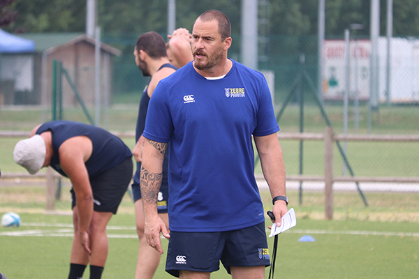 Zebre Parma, Francesco Della Ceca: “Lavoriamo in crescendo. Abbiamo ritrovato i giocatori in ottime condizioni”