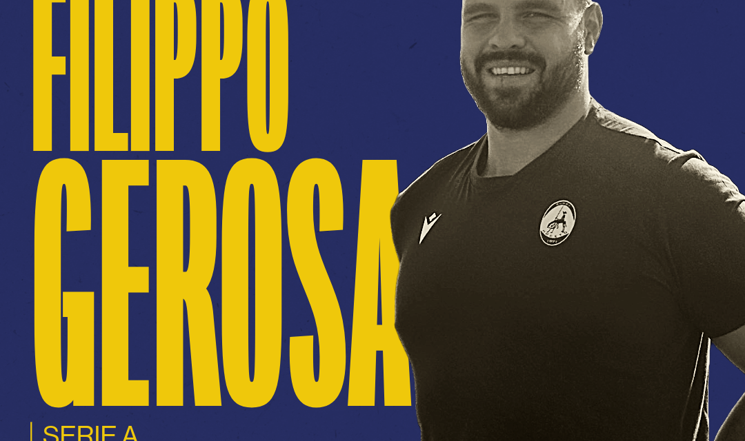 Filippo Gerosa è un nuovo giocatore del Rugby Noceto
