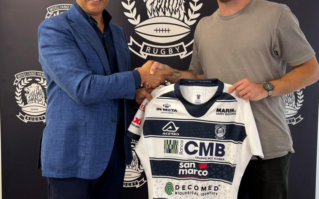 Edoardo Padovani torna al Mogliano Rugby
