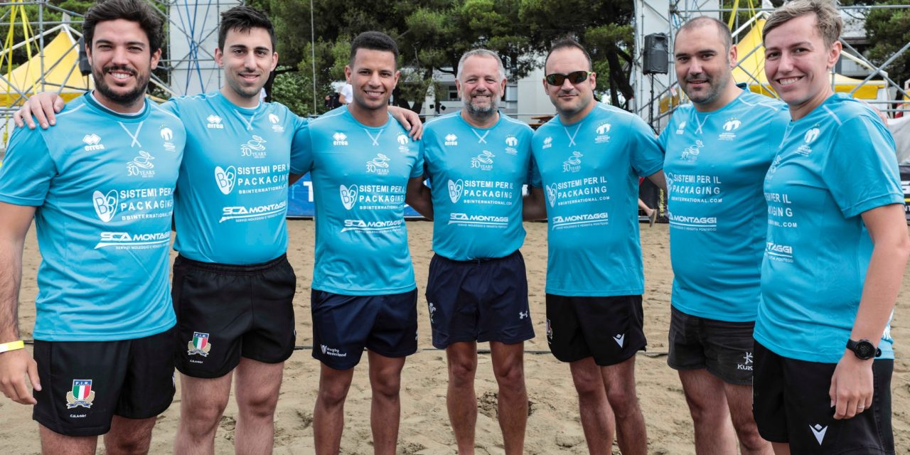L’eccellenza arbitrale per il Beach Rugby di Lignano
