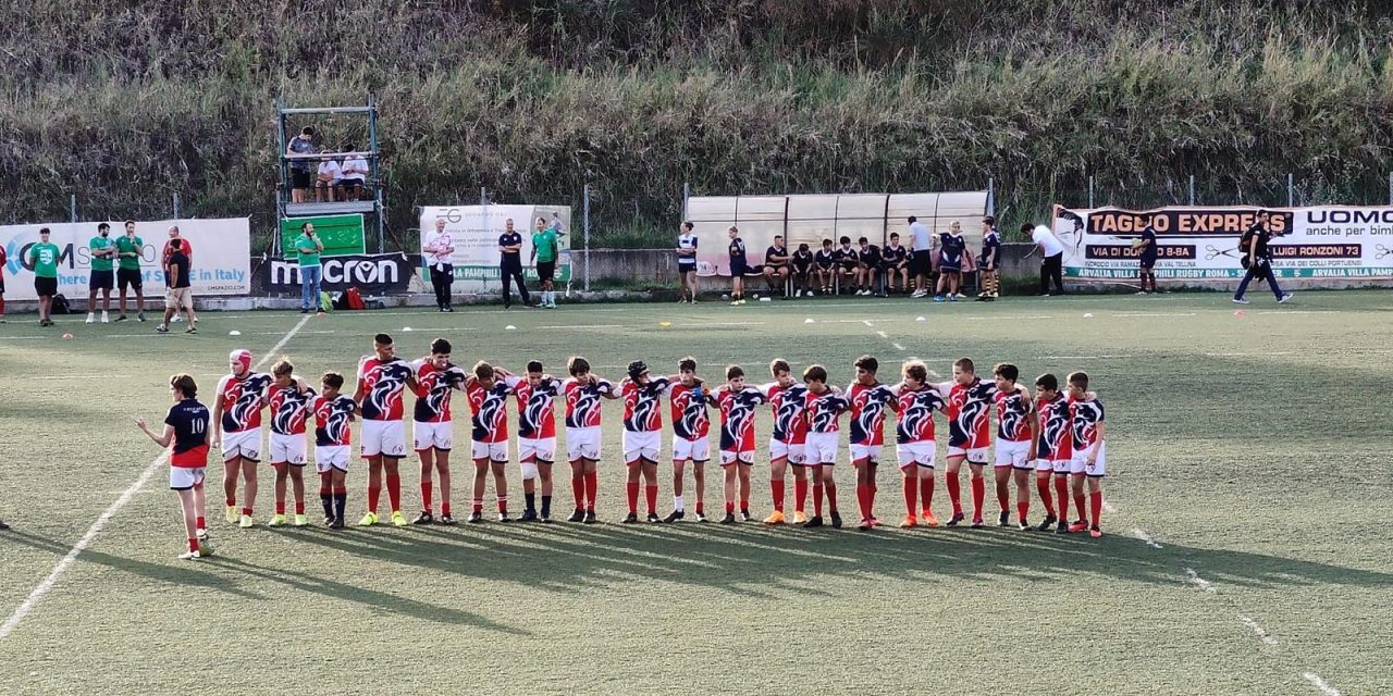 Rugby Civitavecchia: prima stagionale per le giovanili biancorosse UNDER 12 & 14