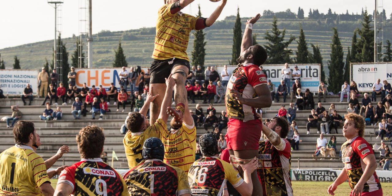 La Fiorini Pesaro Rugby guadagna un punto a Valpolicella