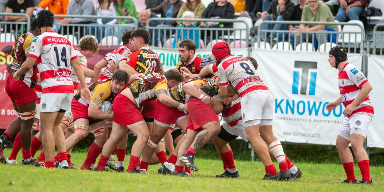 A San Donà arriva solo un punto per la Fiorini Pesaro Rugby