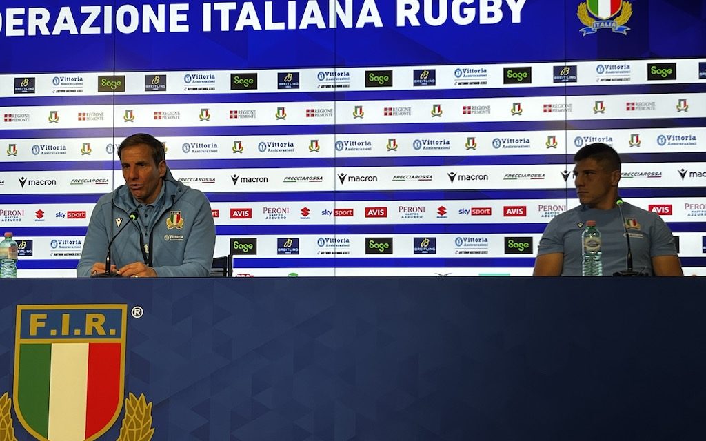Coach Quesada: “Un mix di emozioni. Elementi positivi pr il futuro. Saremo delle novità al Sei Nazioni! Il pubblico.di oggi: fantastico!