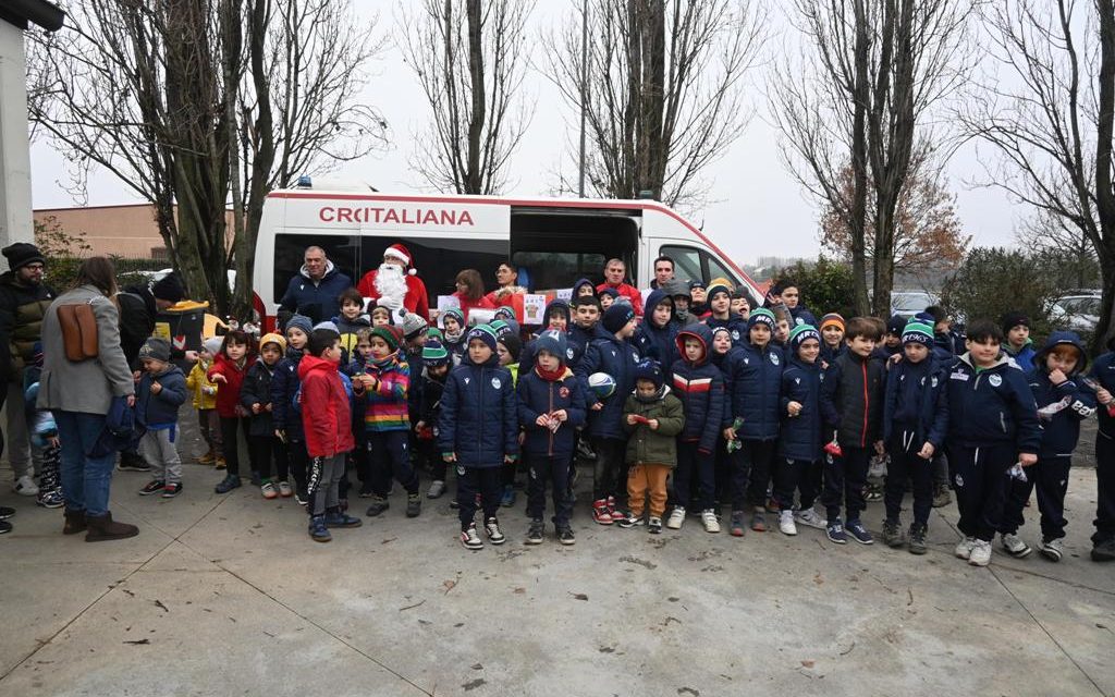 Modena Rugby 1965 e Croce Rossa insieme a sostegno delle famiglie in difficoltà